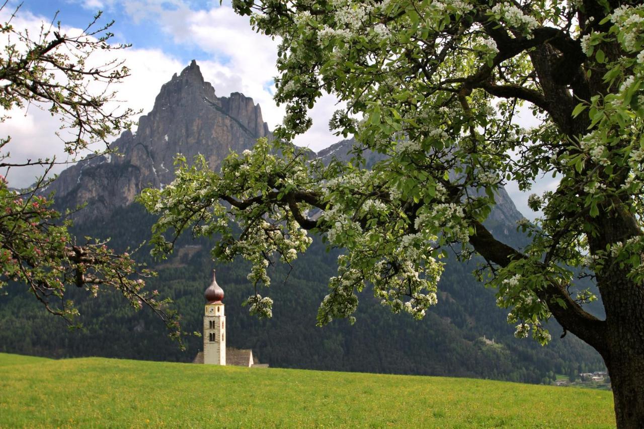Hotel Schwarzer Adler Siusi Esterno foto